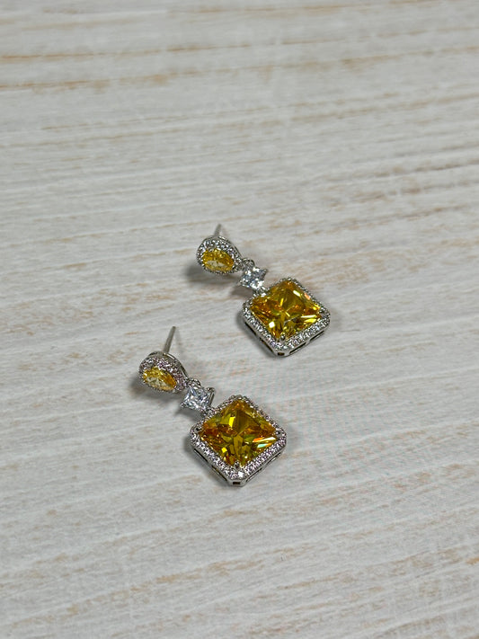 Cubic Zirconia Earring Stud