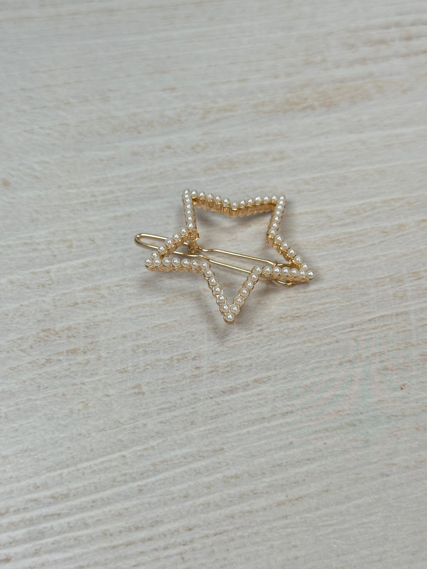 Star Pearl Hair Clip