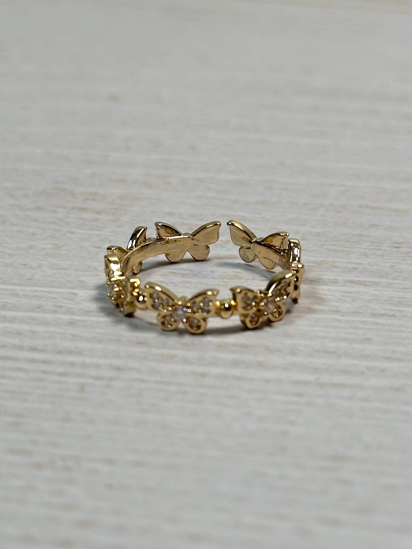 Butterfly Adjustable Ring