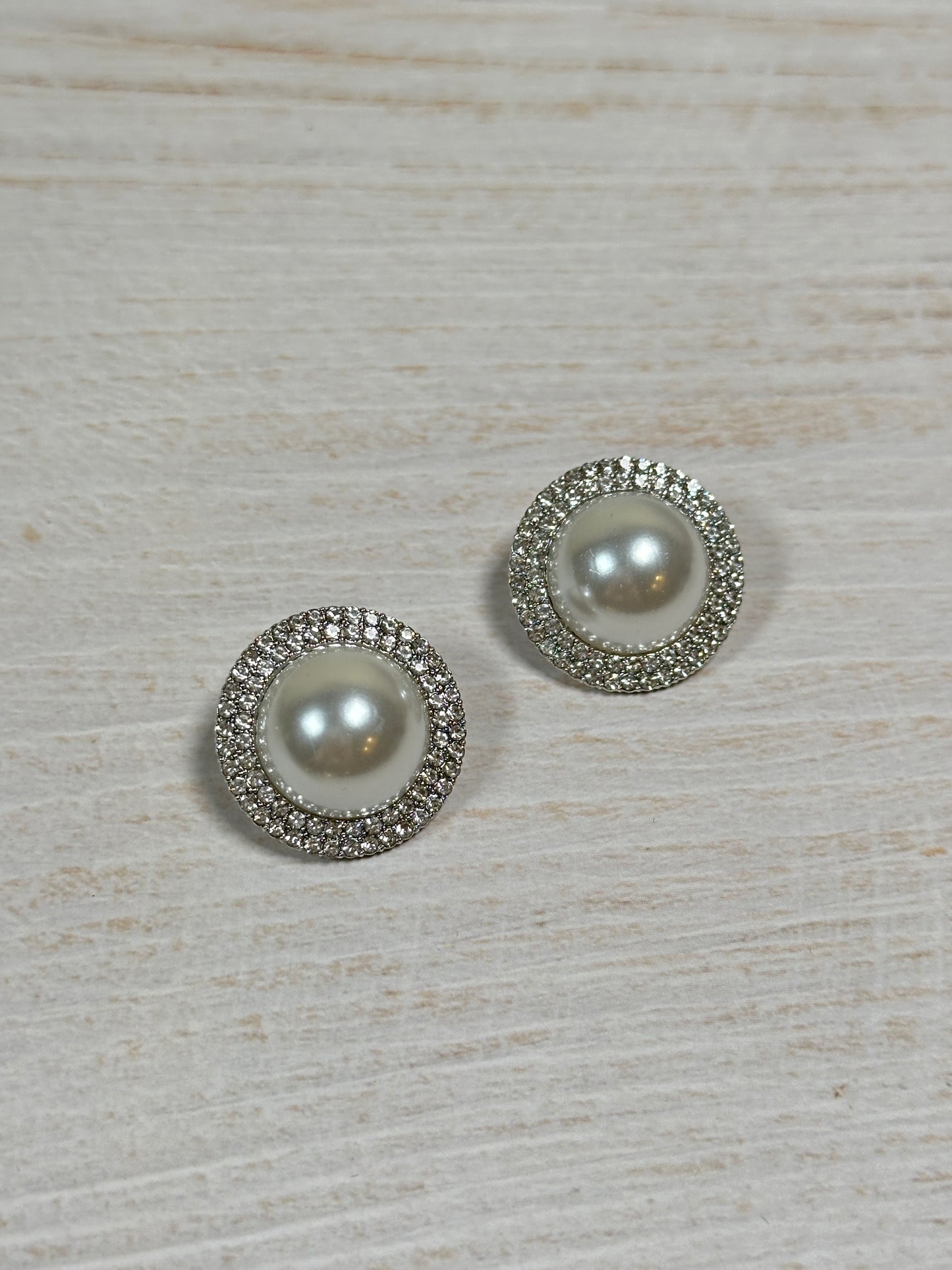 Fashion Pearl Cubic Zirconia Earring