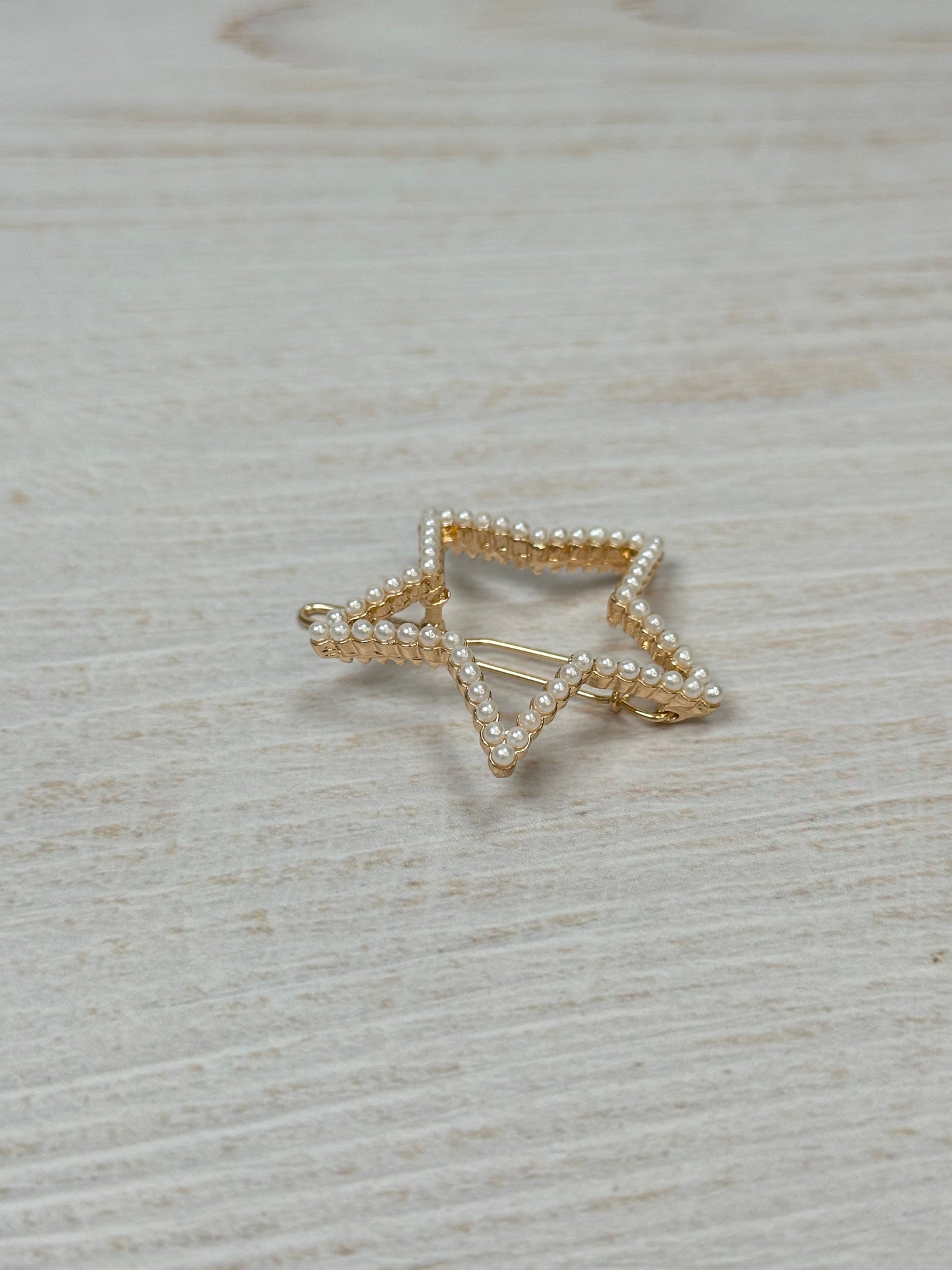 Star Pearl Hair Clip