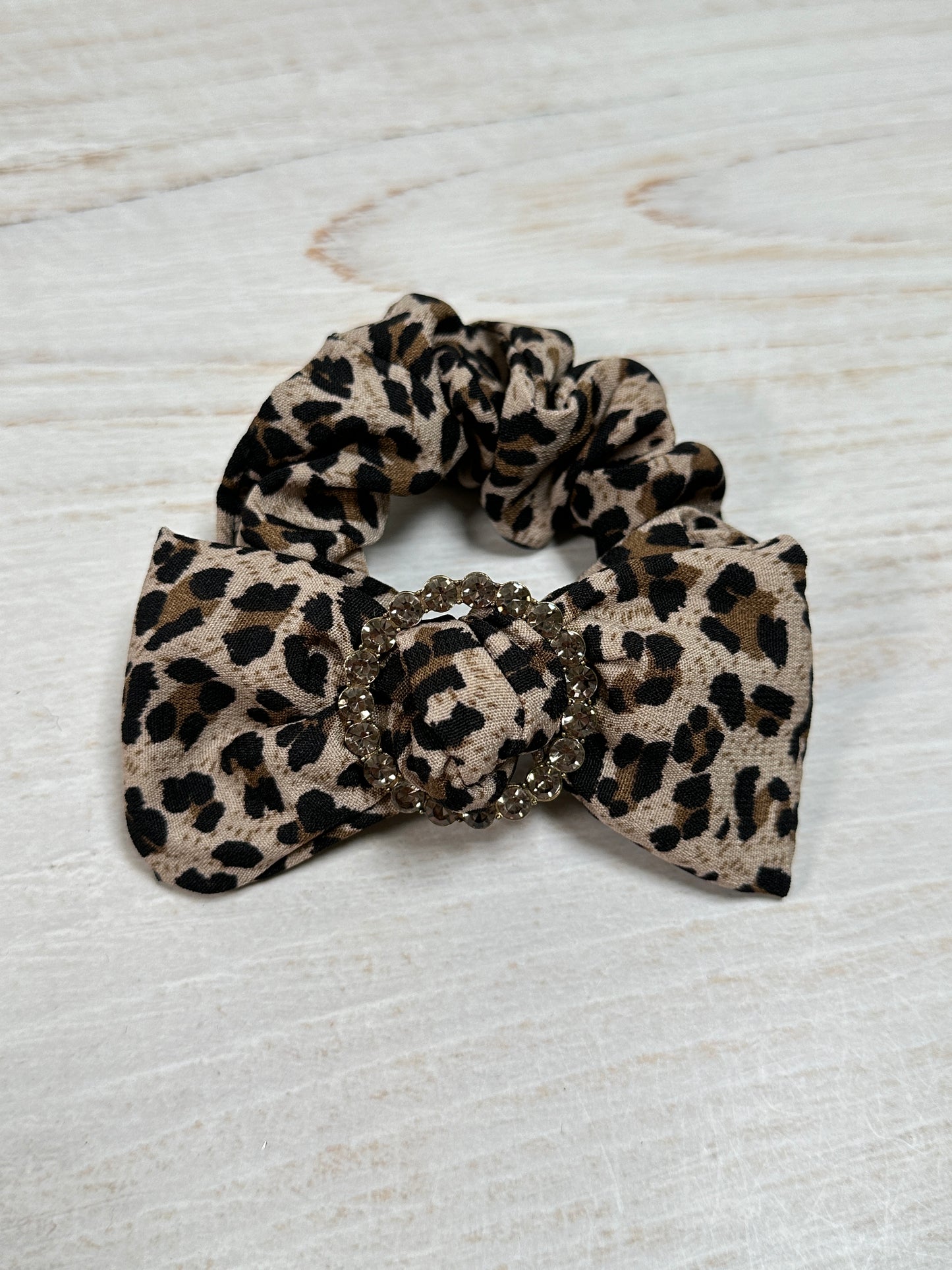 Korean Leopard Hair Tie