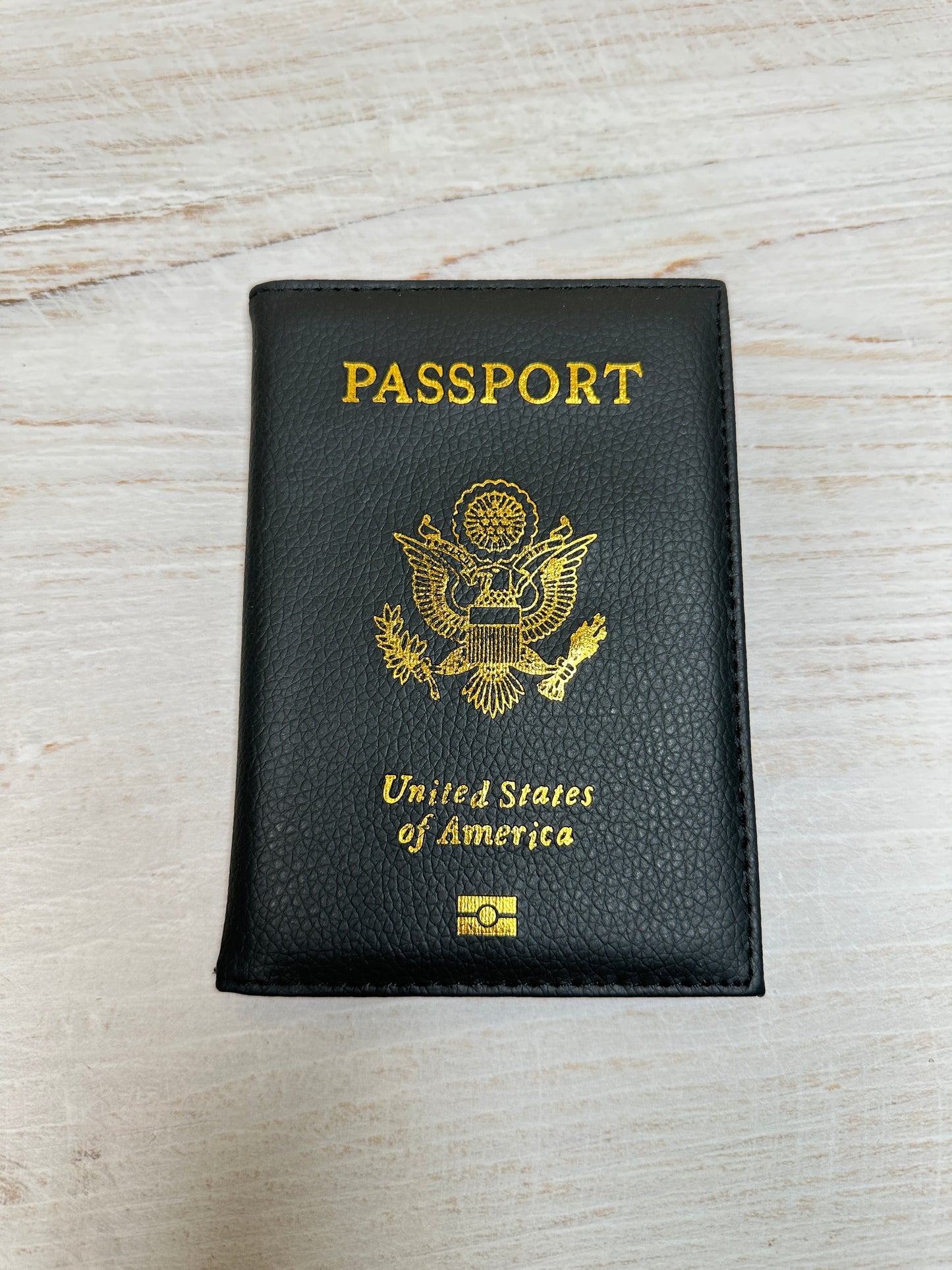 Passport Cover, Black