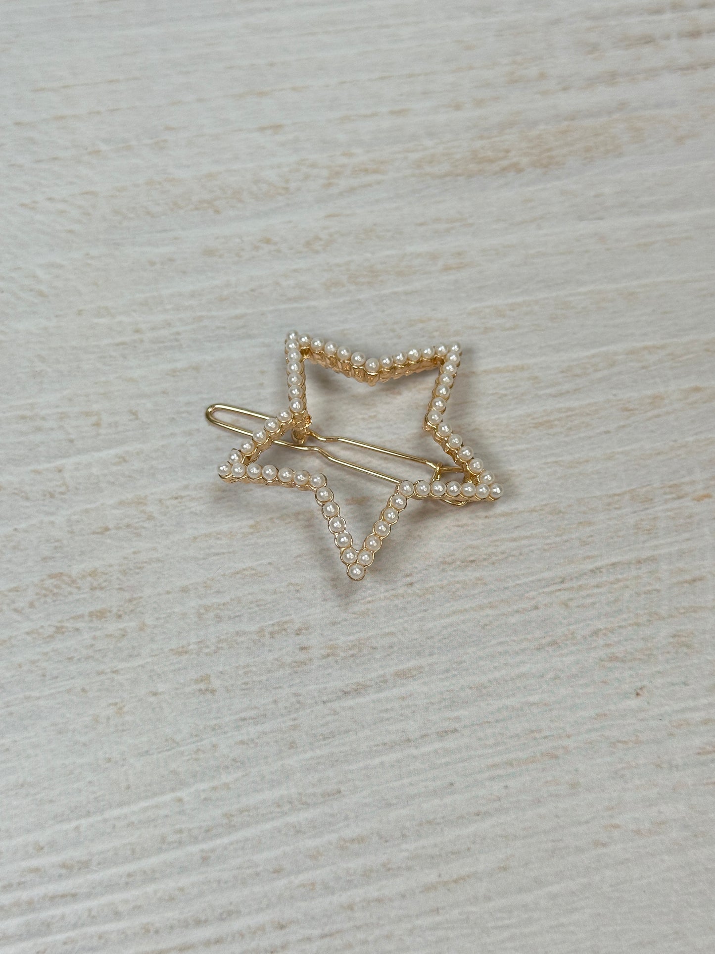 Star Pearl Hair Clip