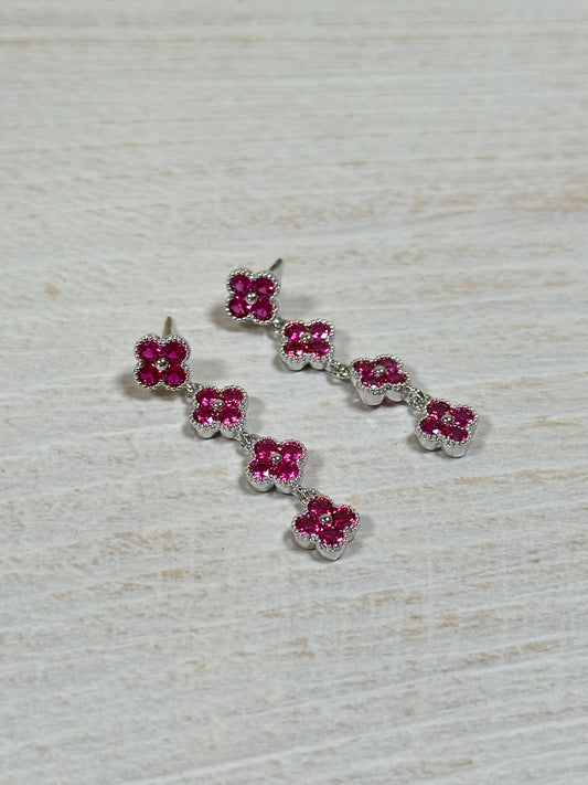 Flower Dangle Earring