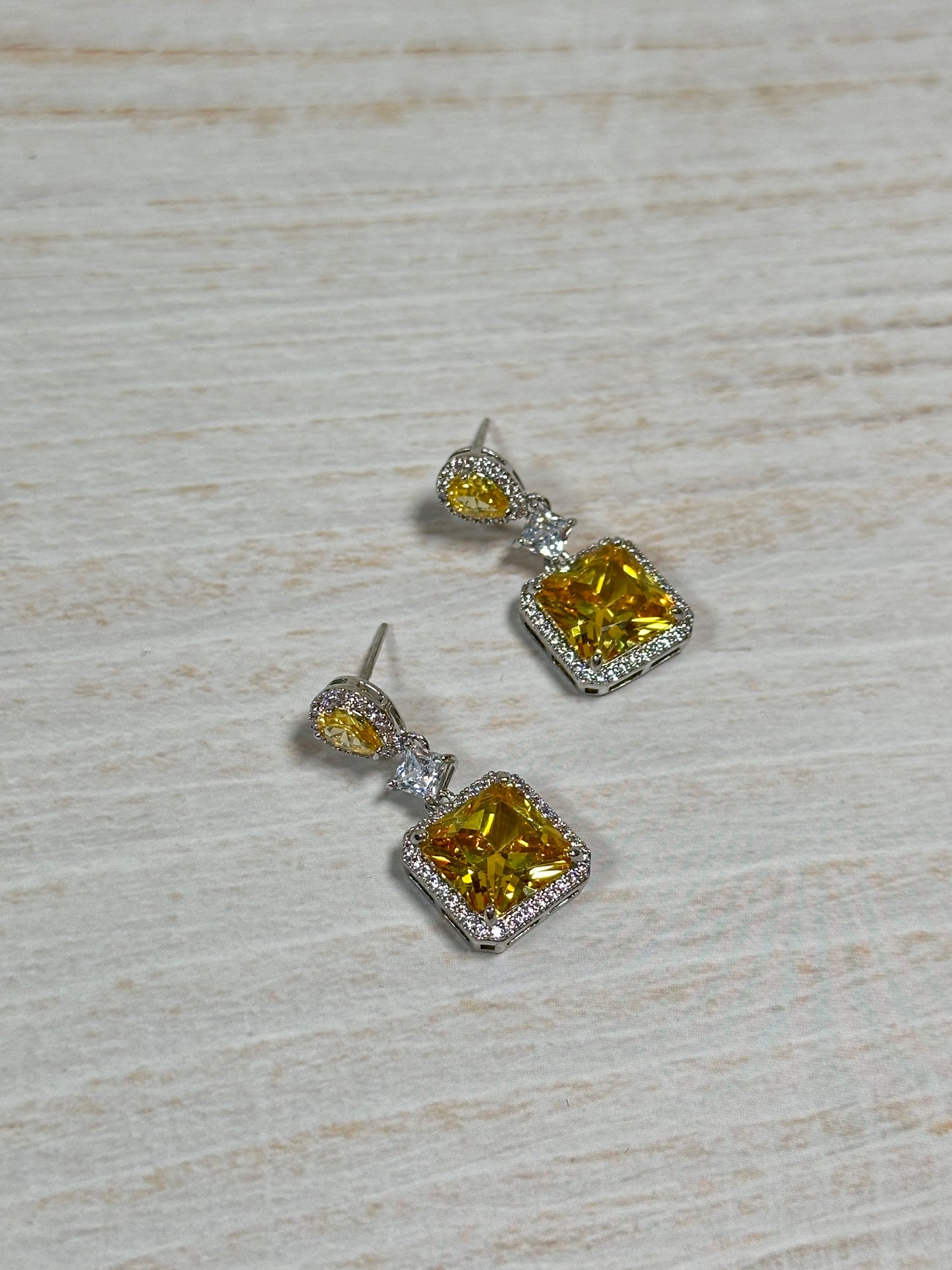 Cubic Zirconia Earring Stud