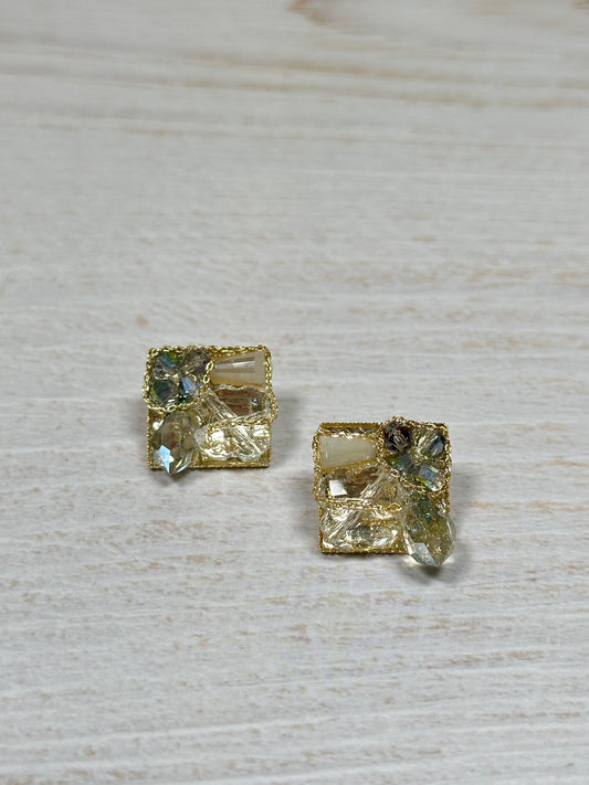 Square Stylish Earring