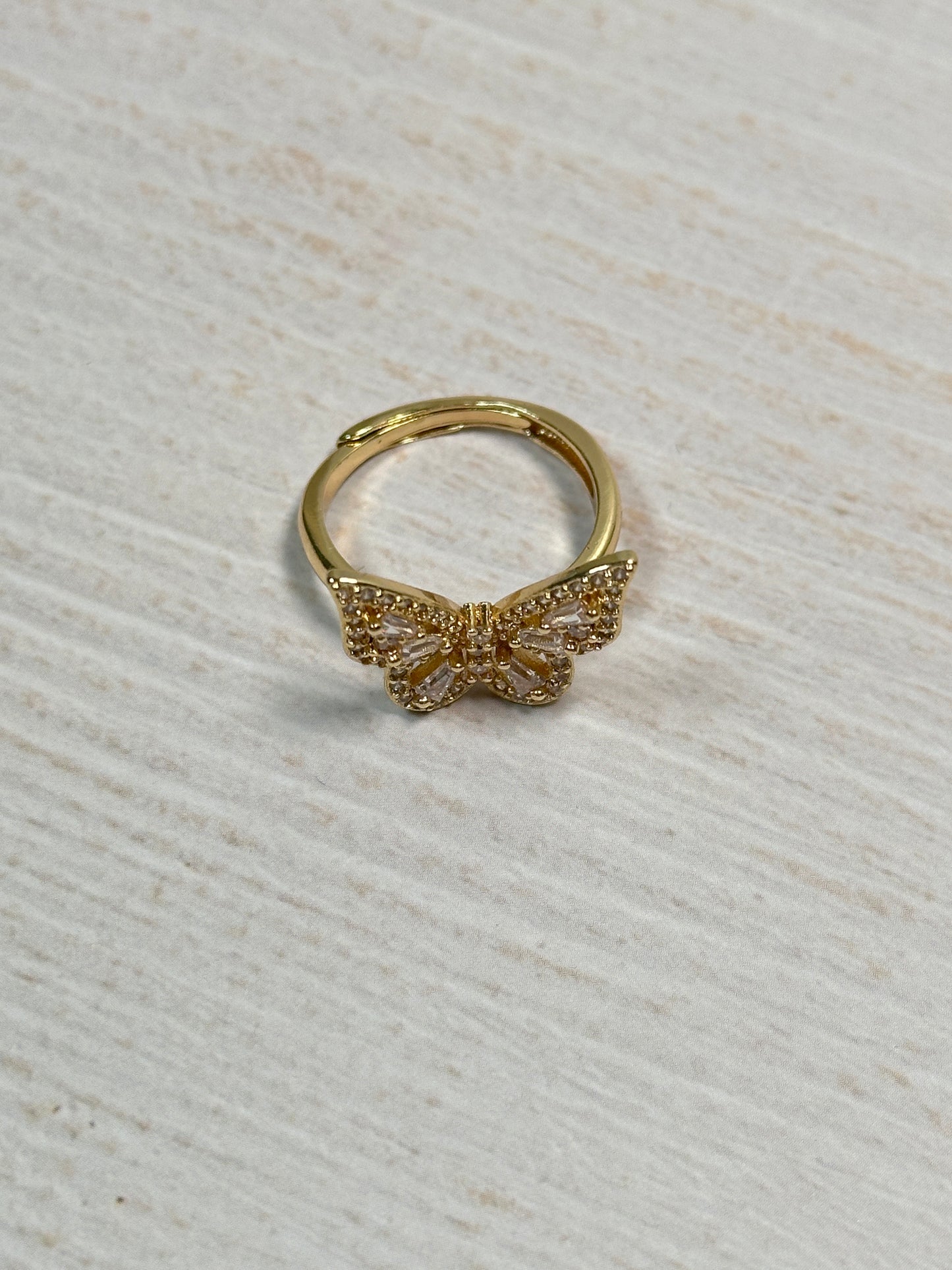 Butterfly Adjustable Ring