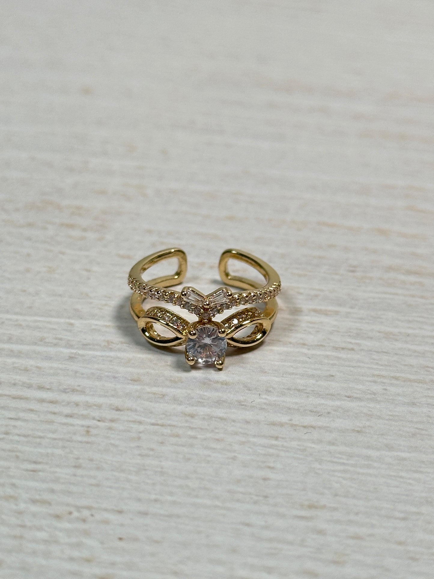 Stylish Bow Adjustable Ring