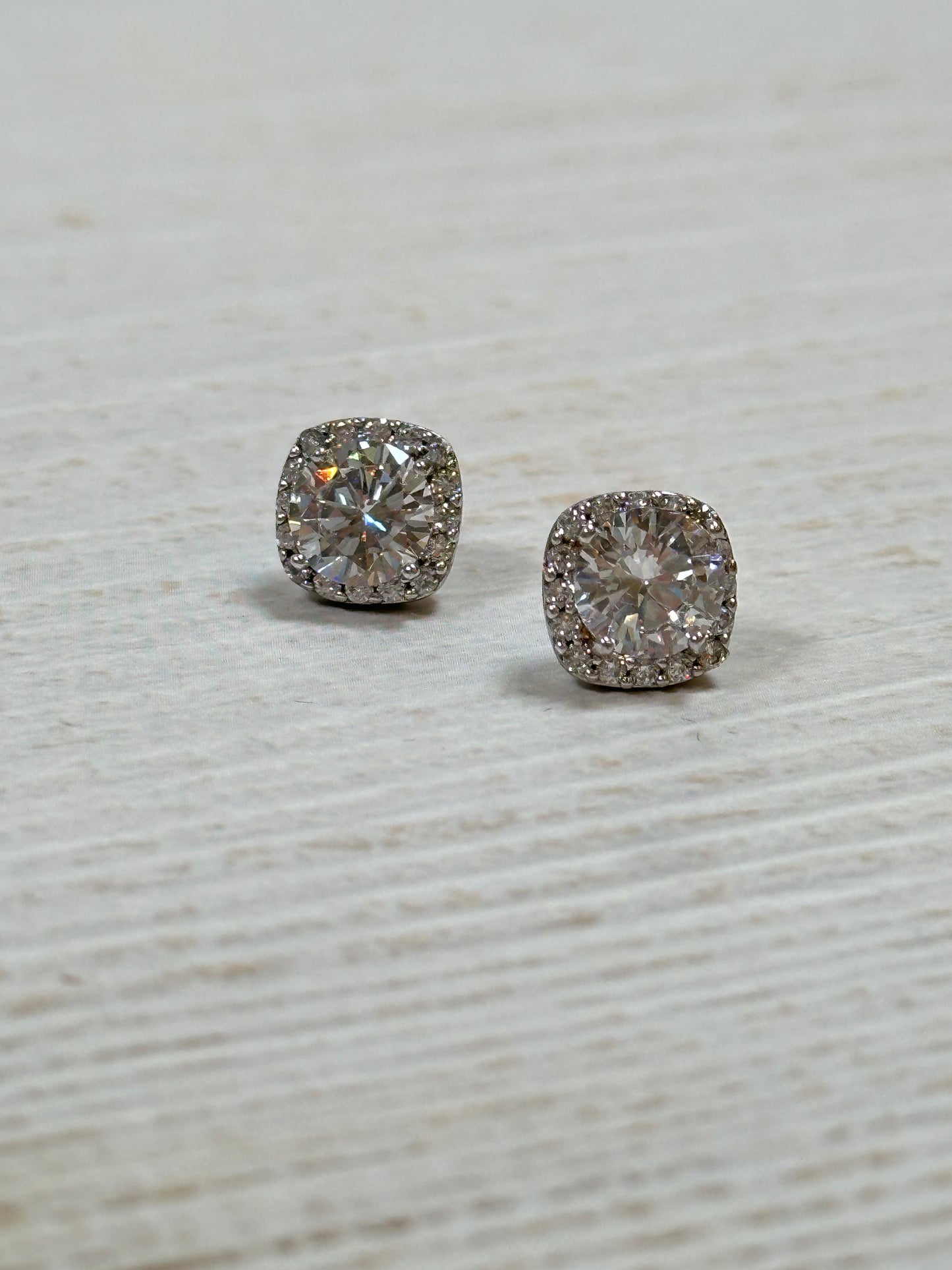 Cubic Zirconia Earring Stud