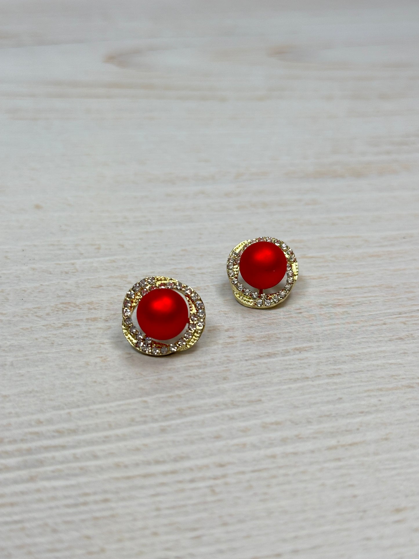 Elegant Earring, Red