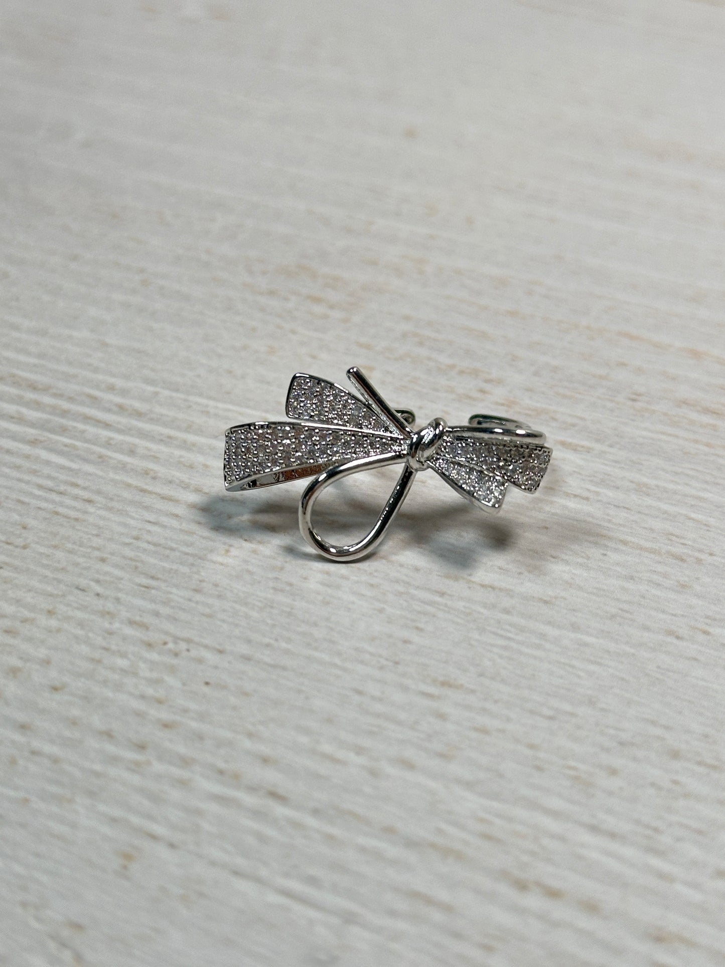 Unique Bow Adjustable Ring, Two Colors Available