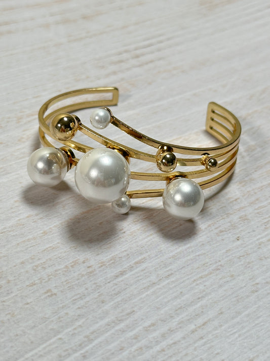 Pearl Bracelet, One Size