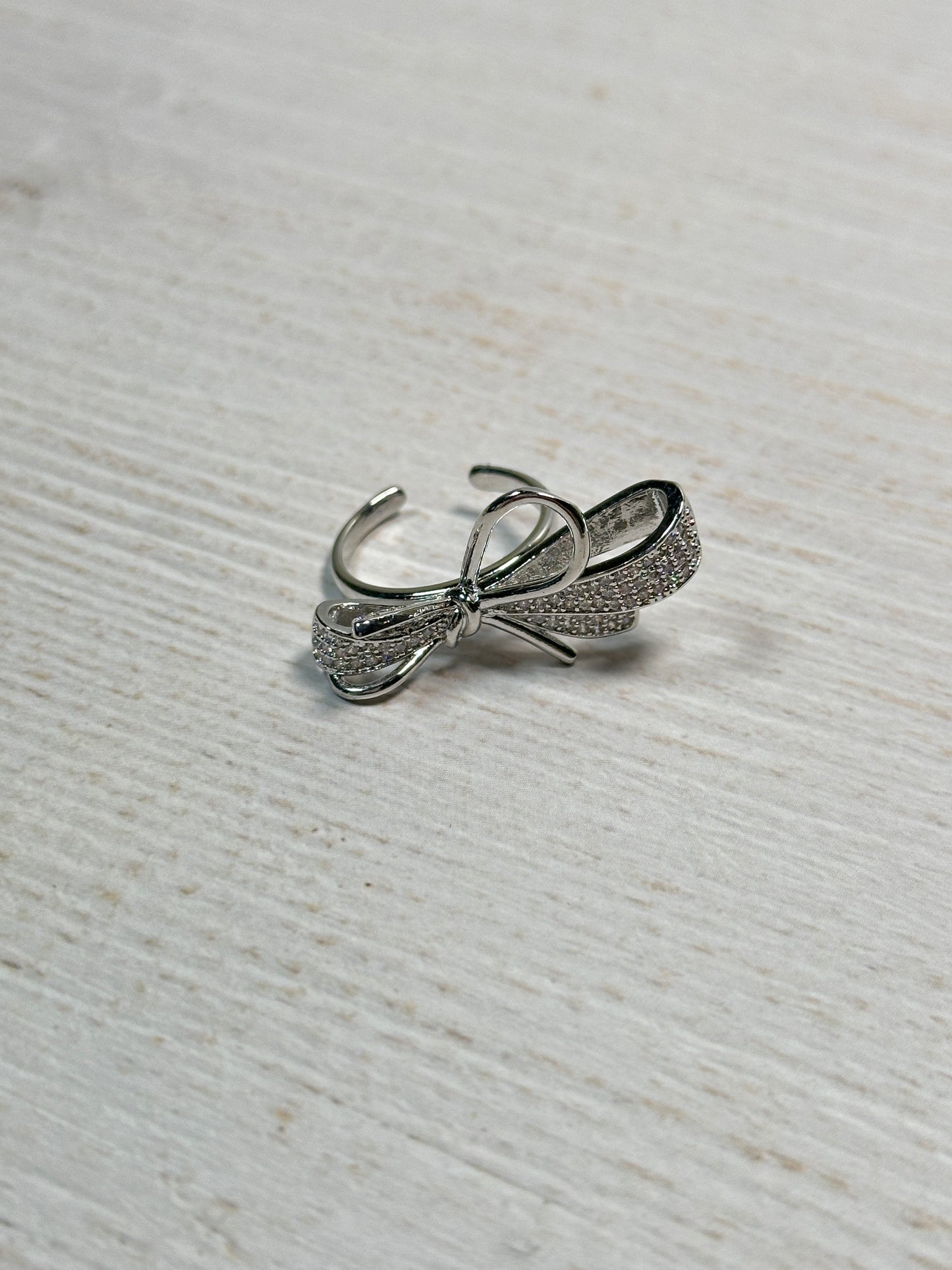 Unique Bow Adjustable Ring, Two Colors Available