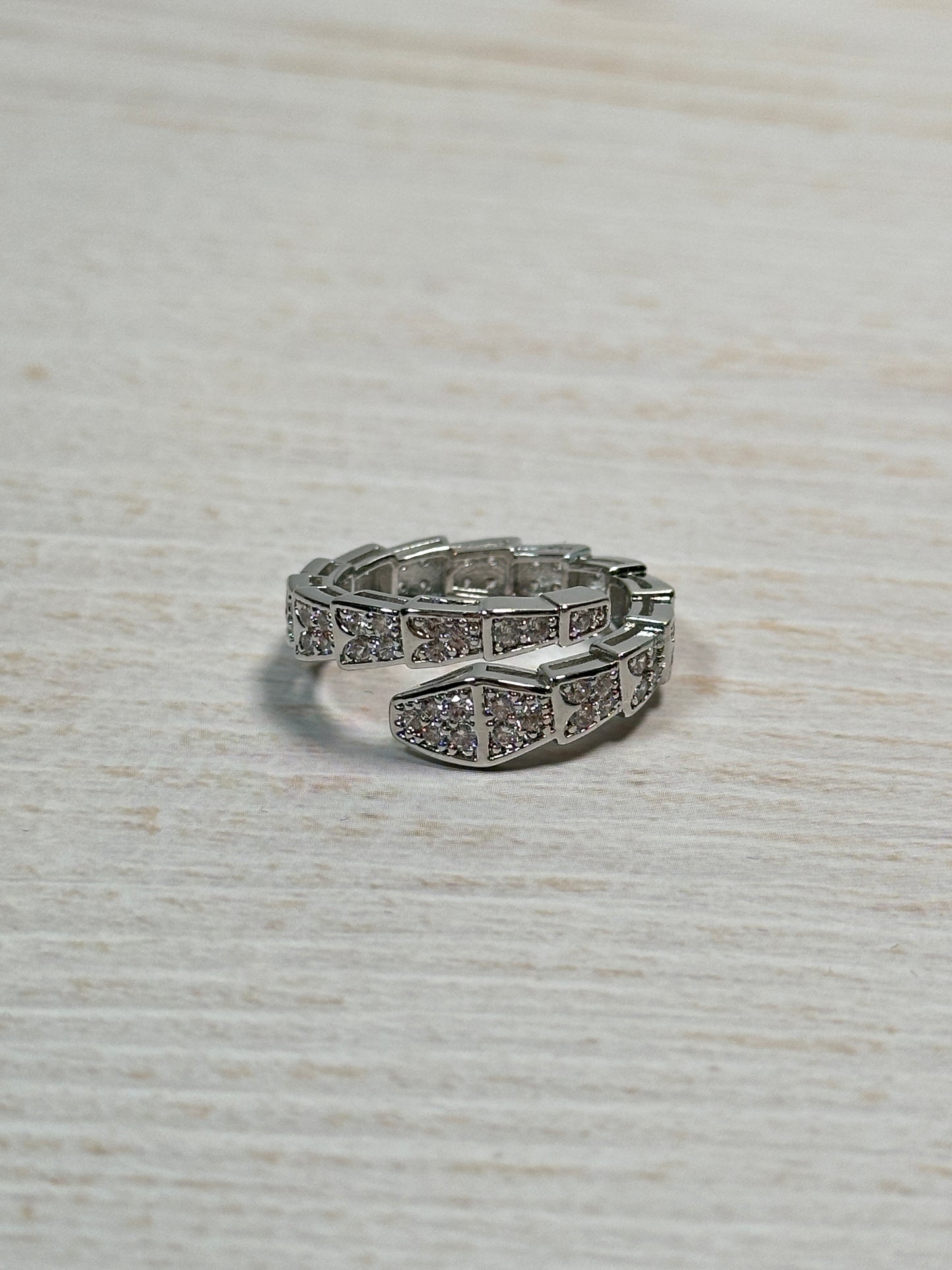 Trendy Adjustable Ring in Silver