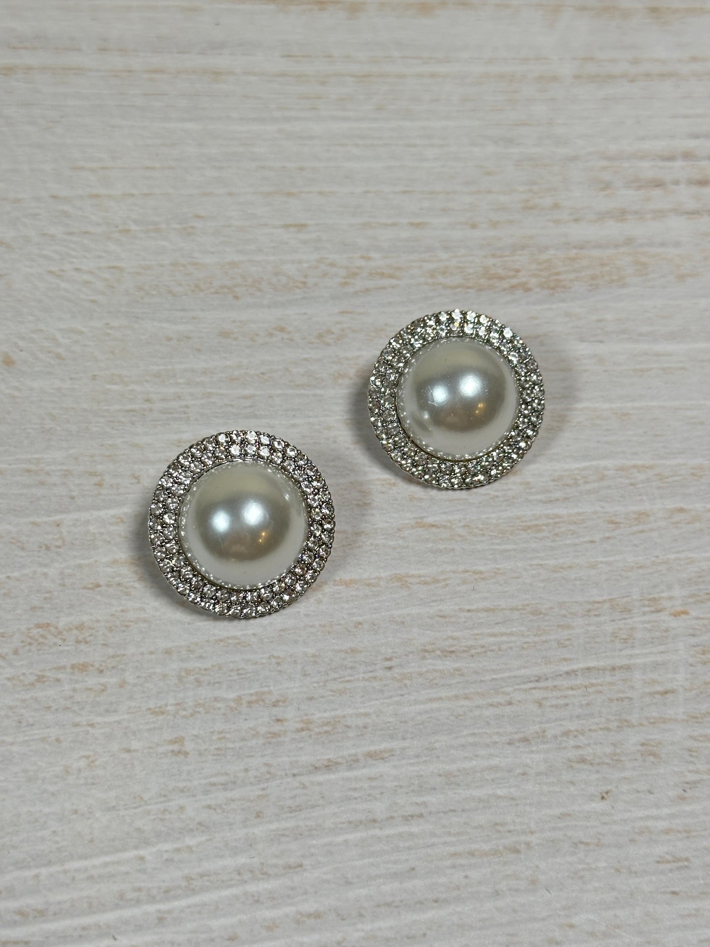 Fashion Pearl Cubic Zirconia Earring