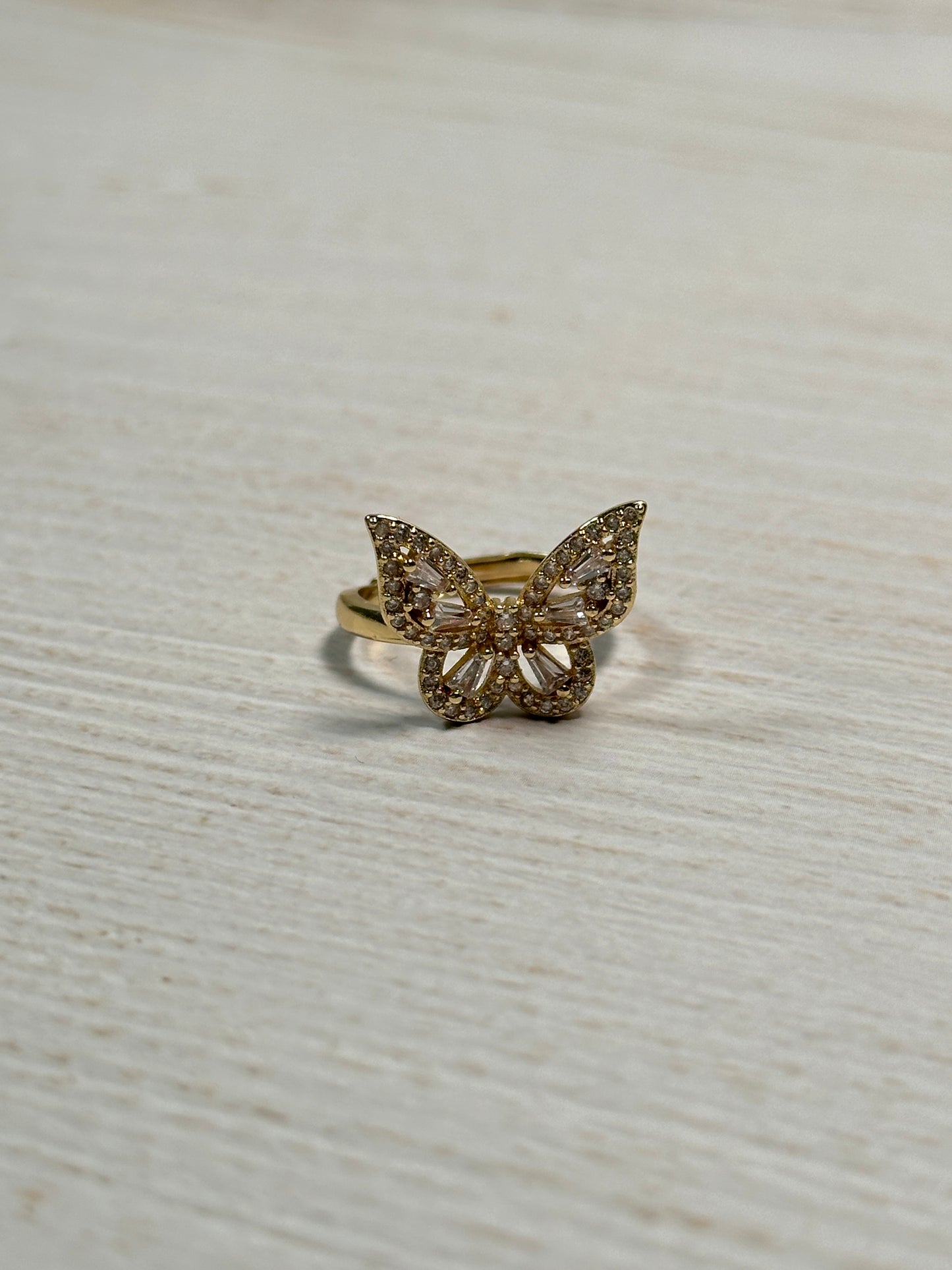 Butterfly Adjustable Ring