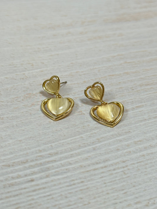 Trendy Heart Earring