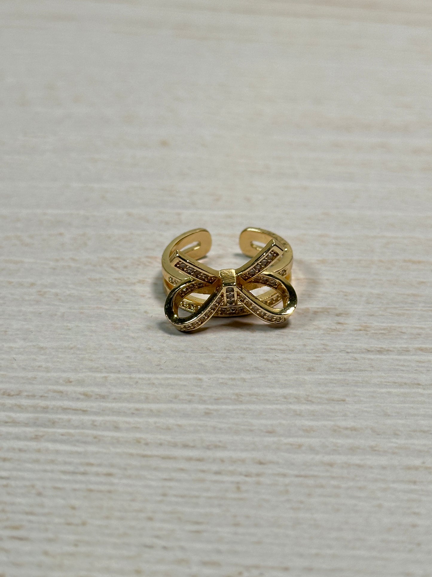 Fashion Bow Adjustable Ring