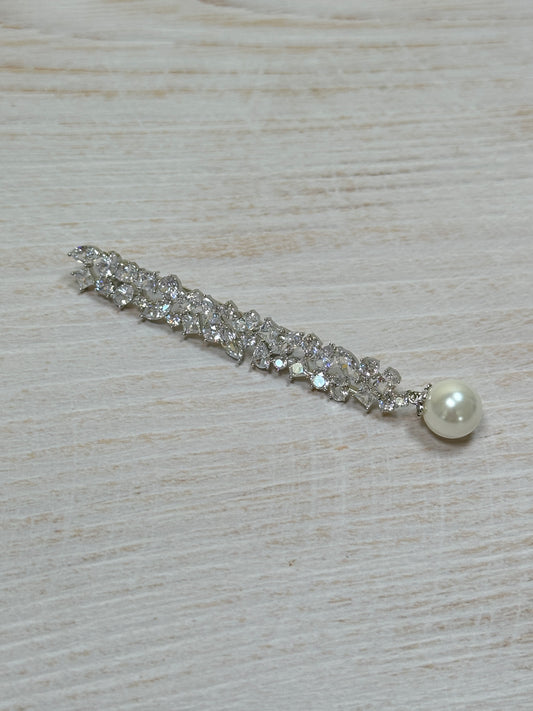 Cubic Zirconia Brooch