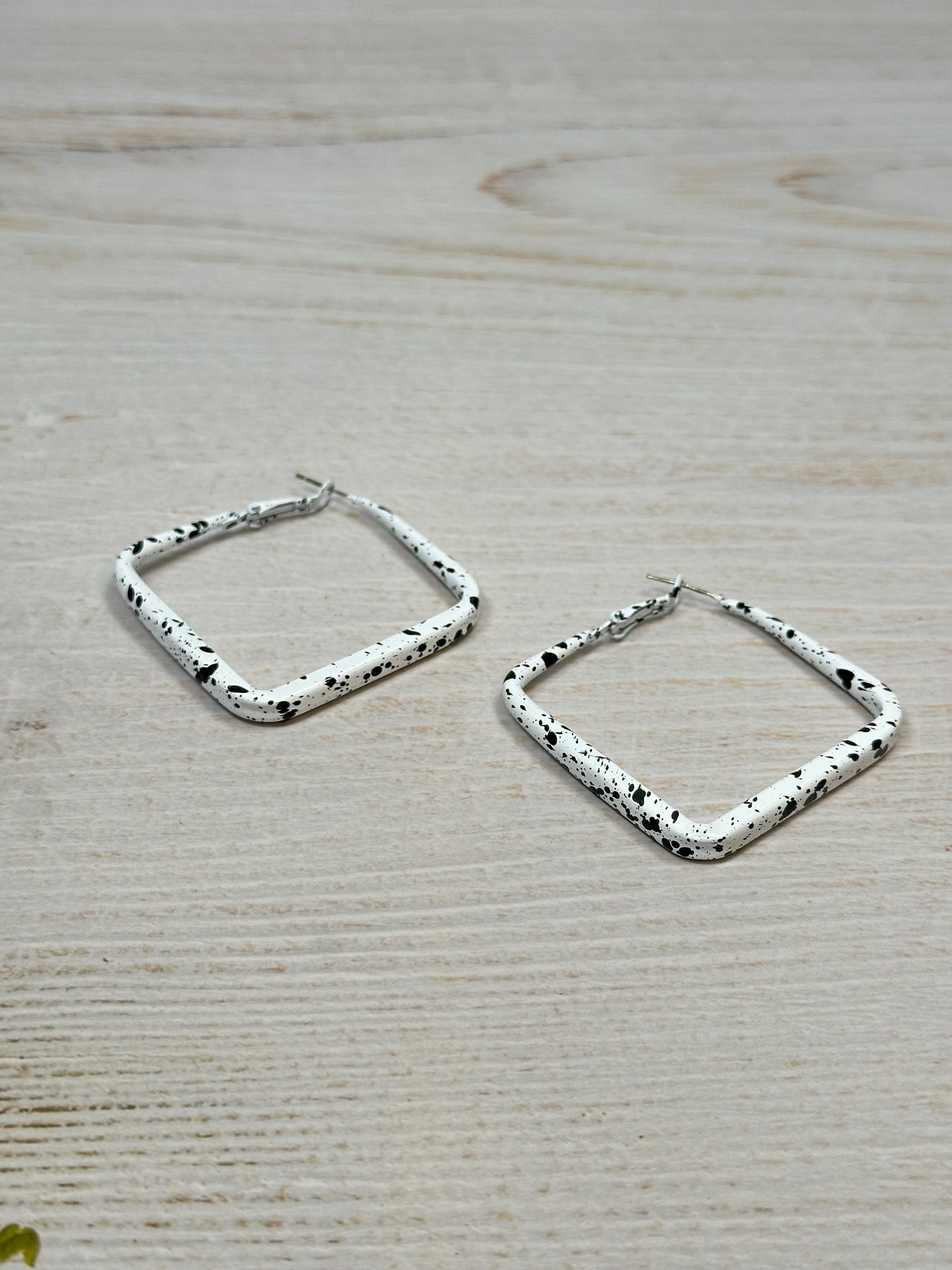 Women Open Square Earrings