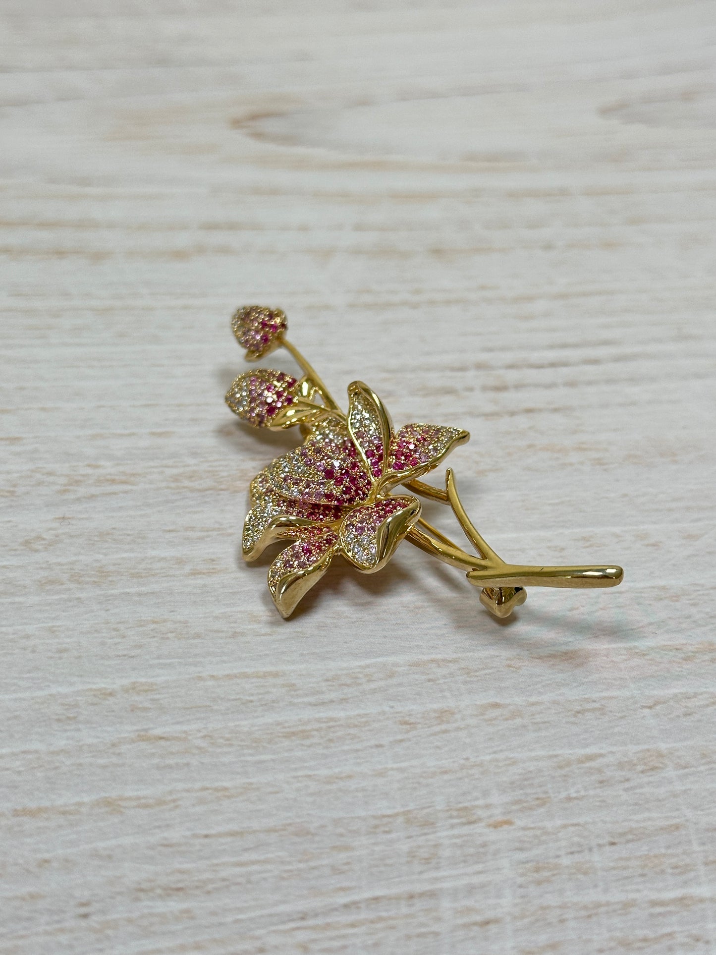 Lotus Flower Brooch