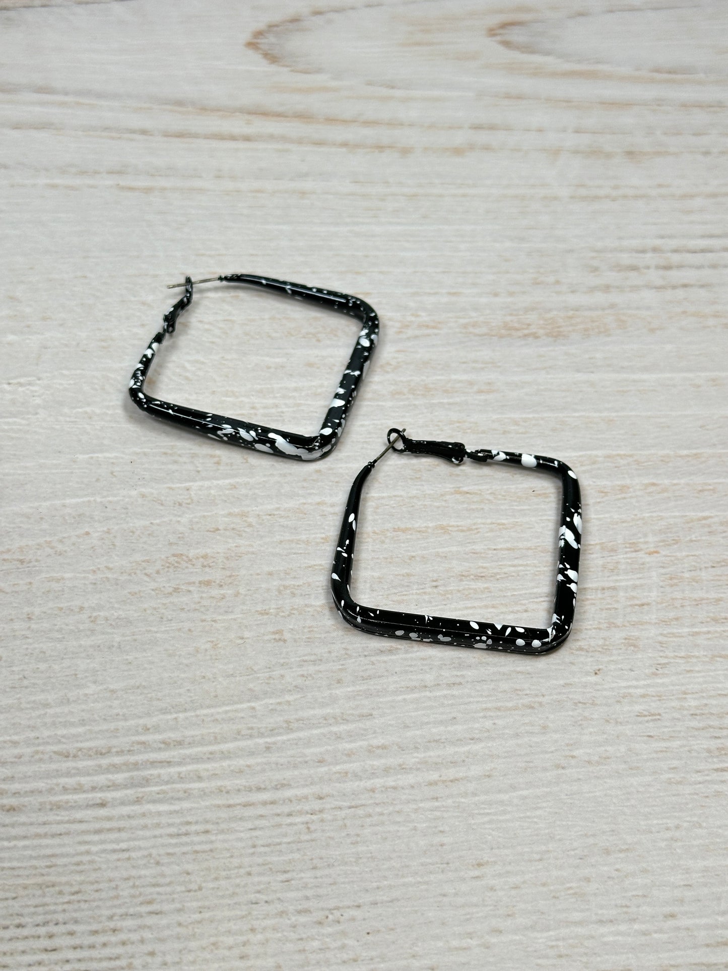 Women Open Square Earrings