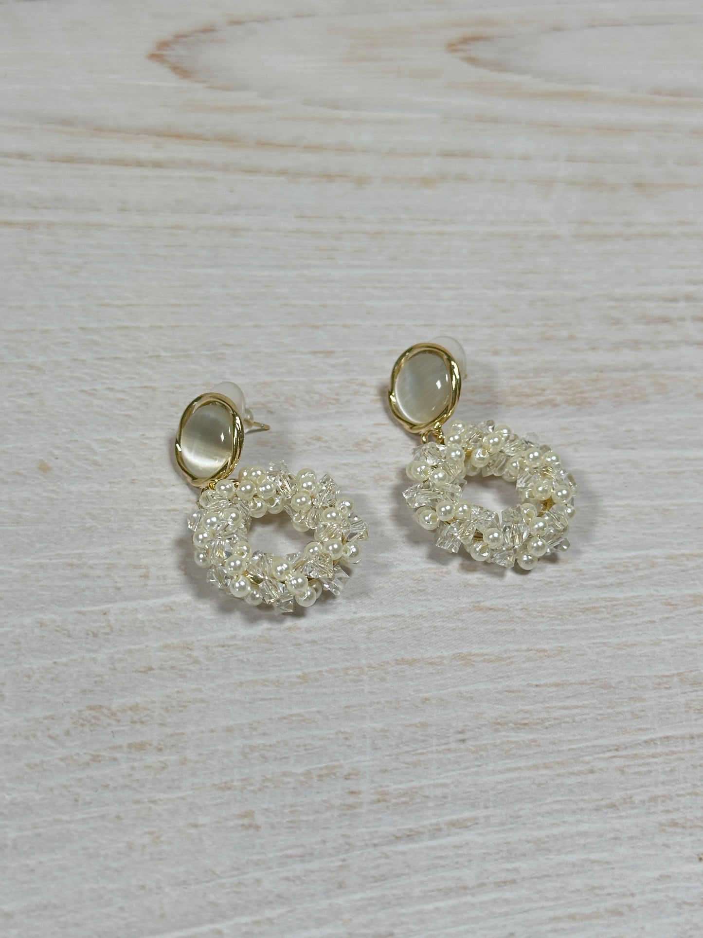 Crystal Loop Earring