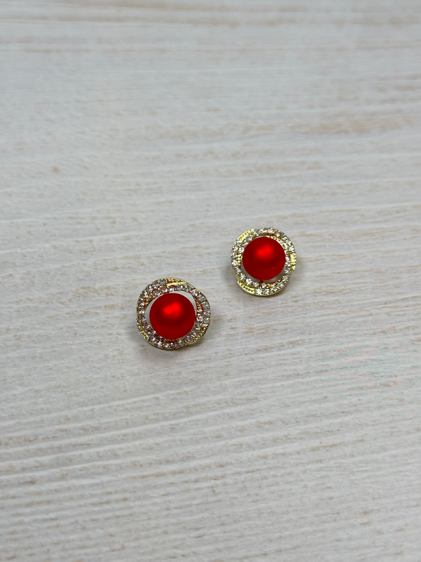 Elegant Earring, Red