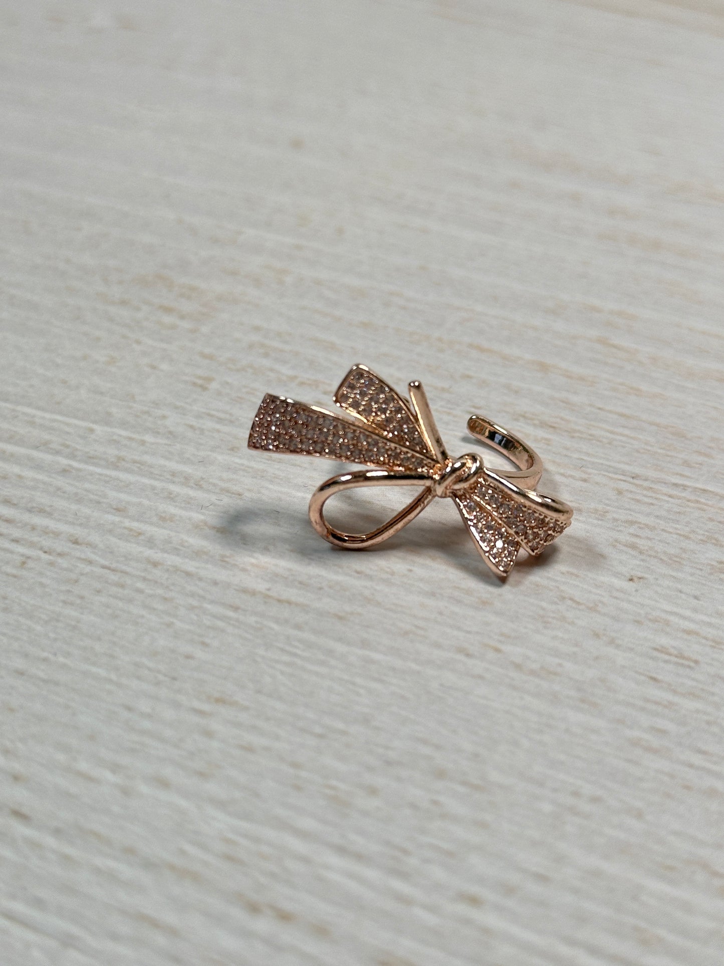 Unique Bow Adjustable Ring, Two Colors Available