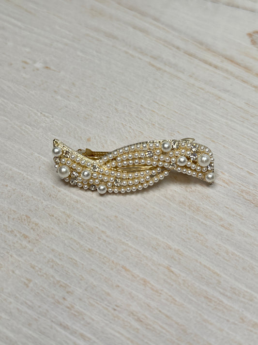 Elegant Pearl Hair Clip