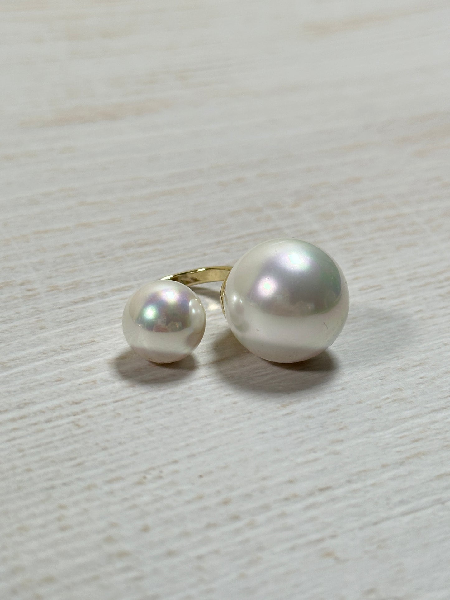 Fashion Pearl Adjustable Ring