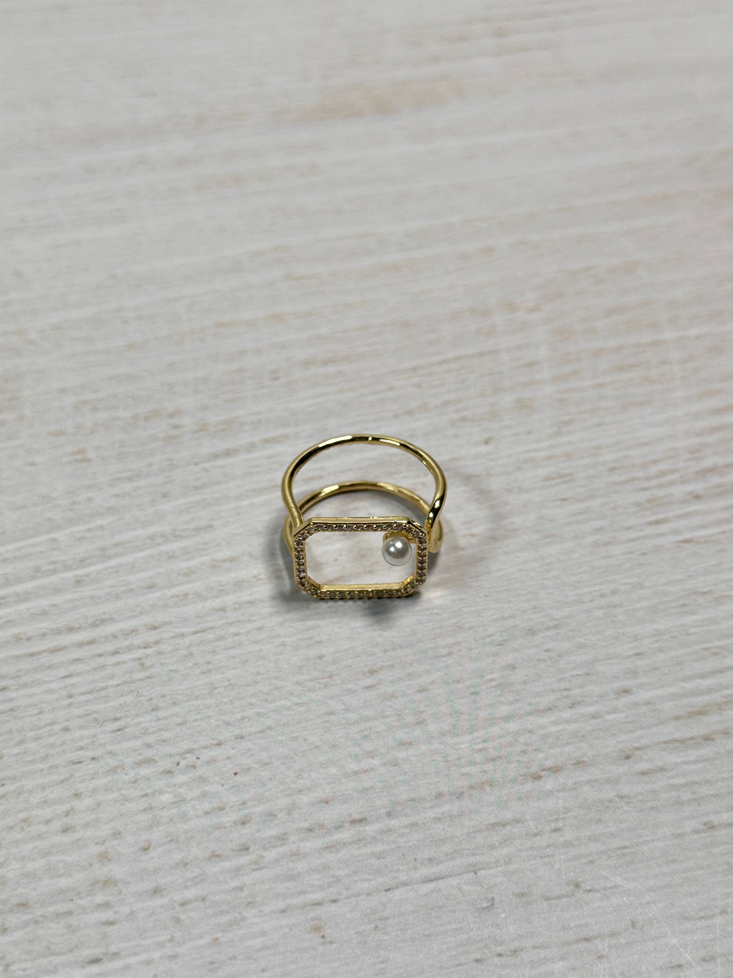 Stylish Adjustable Ring Geometry Shape