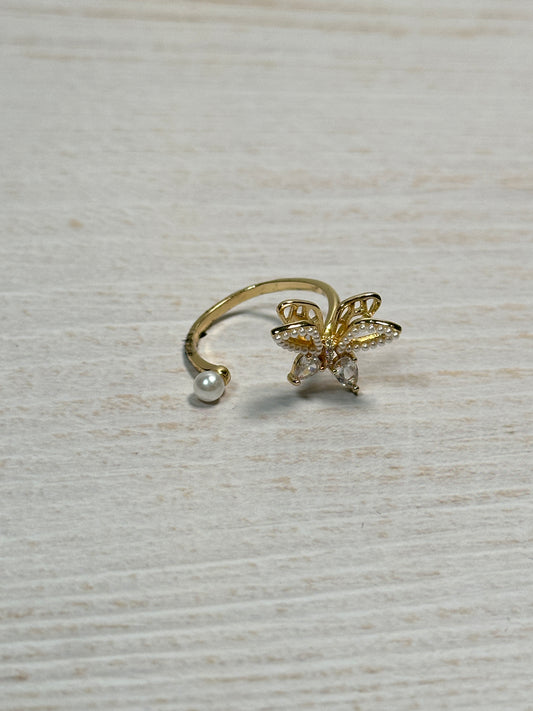 Butterfly Adjustable Ring