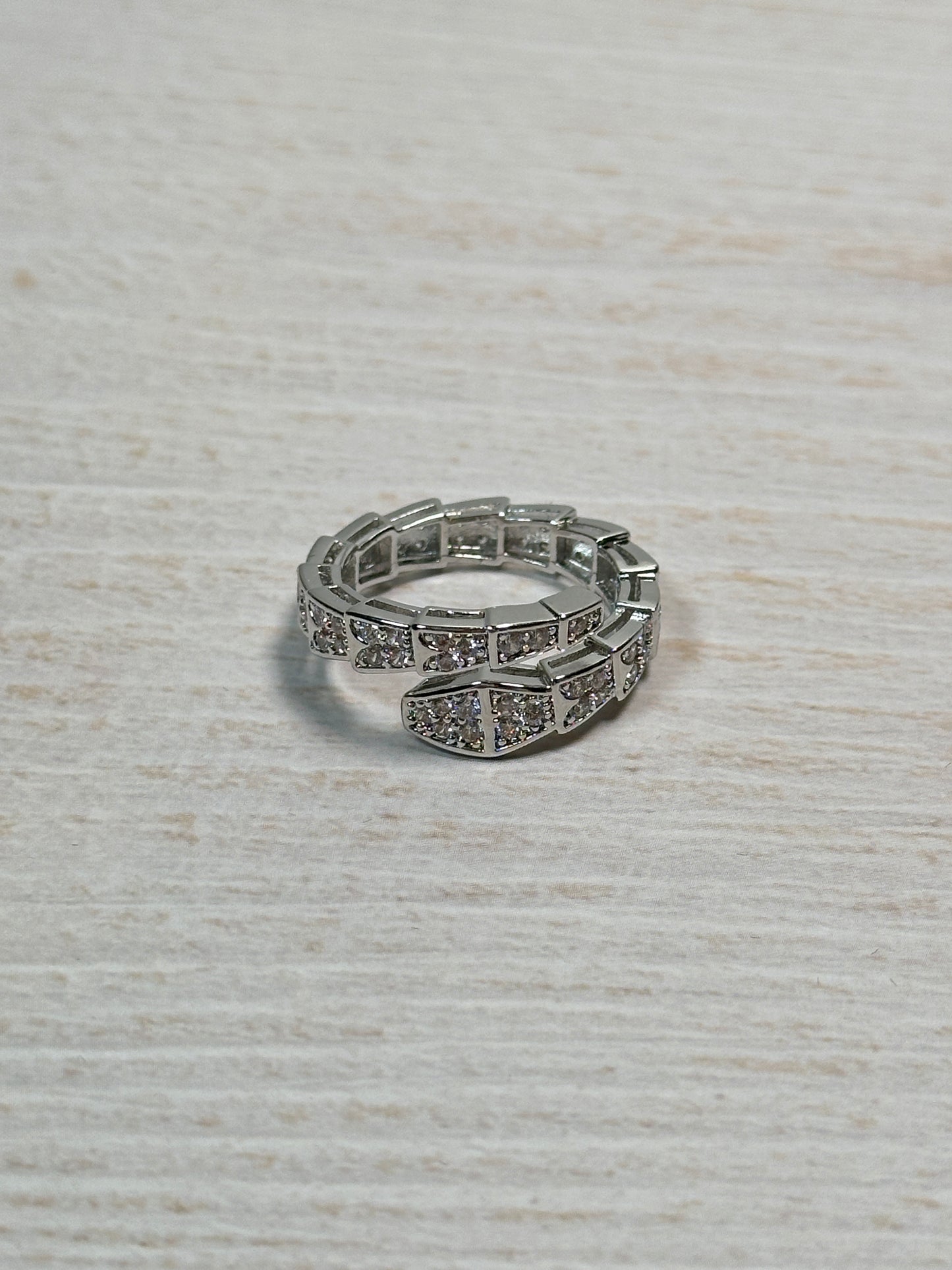 Trendy Adjustable Ring in Silver