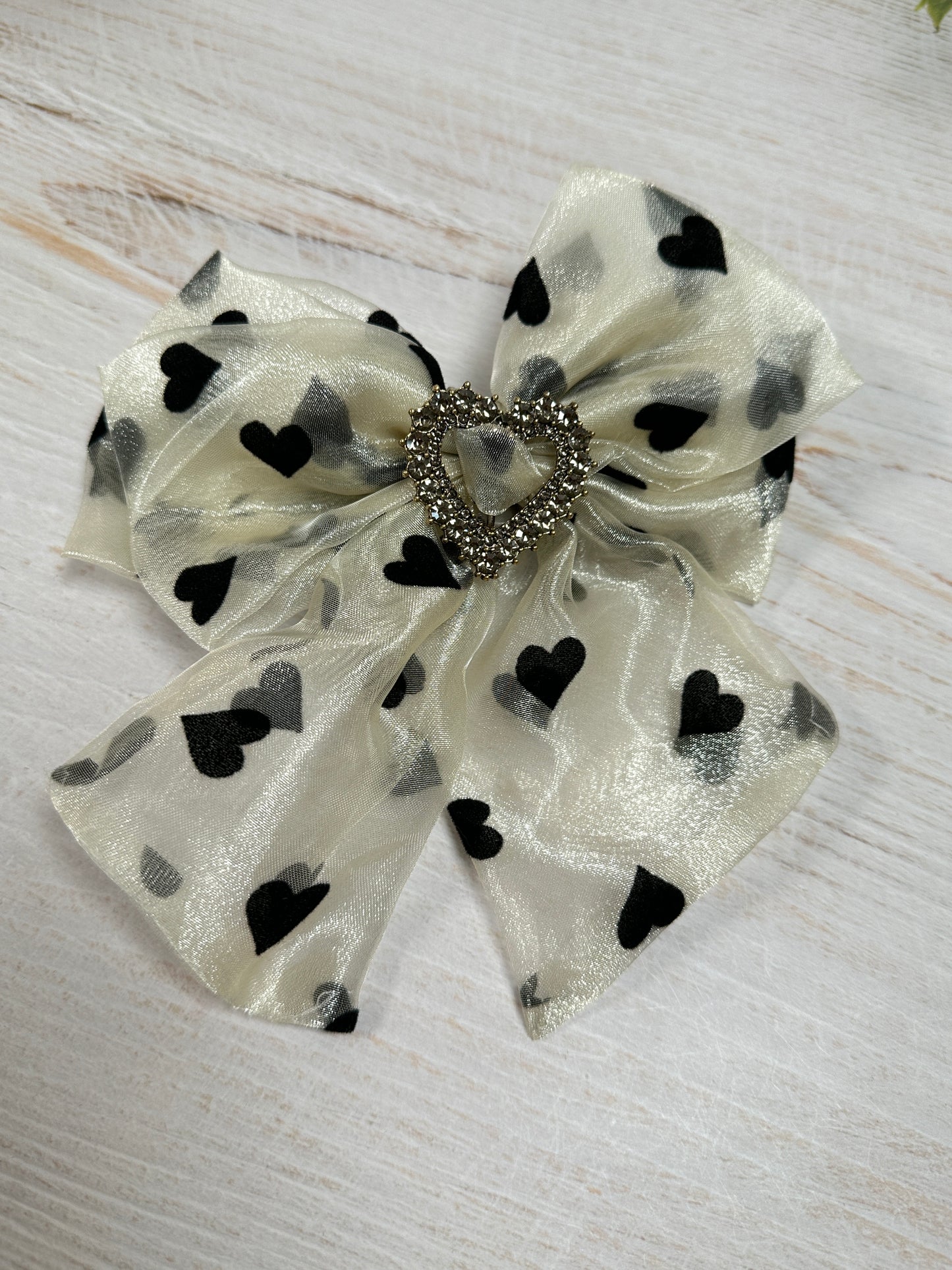 Heart Bow Clip, More Colors