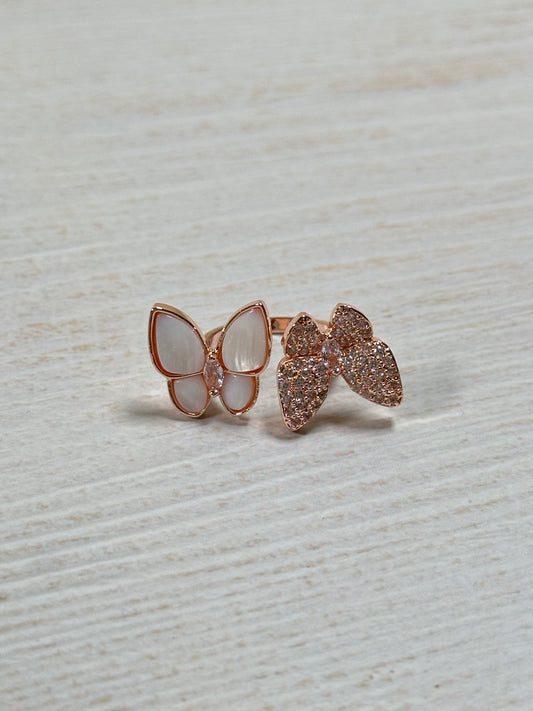 Butterfly Adjustable Ring