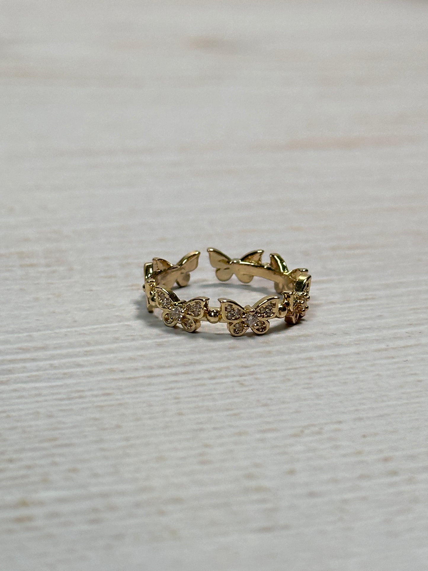 Butterfly Adjustable Ring