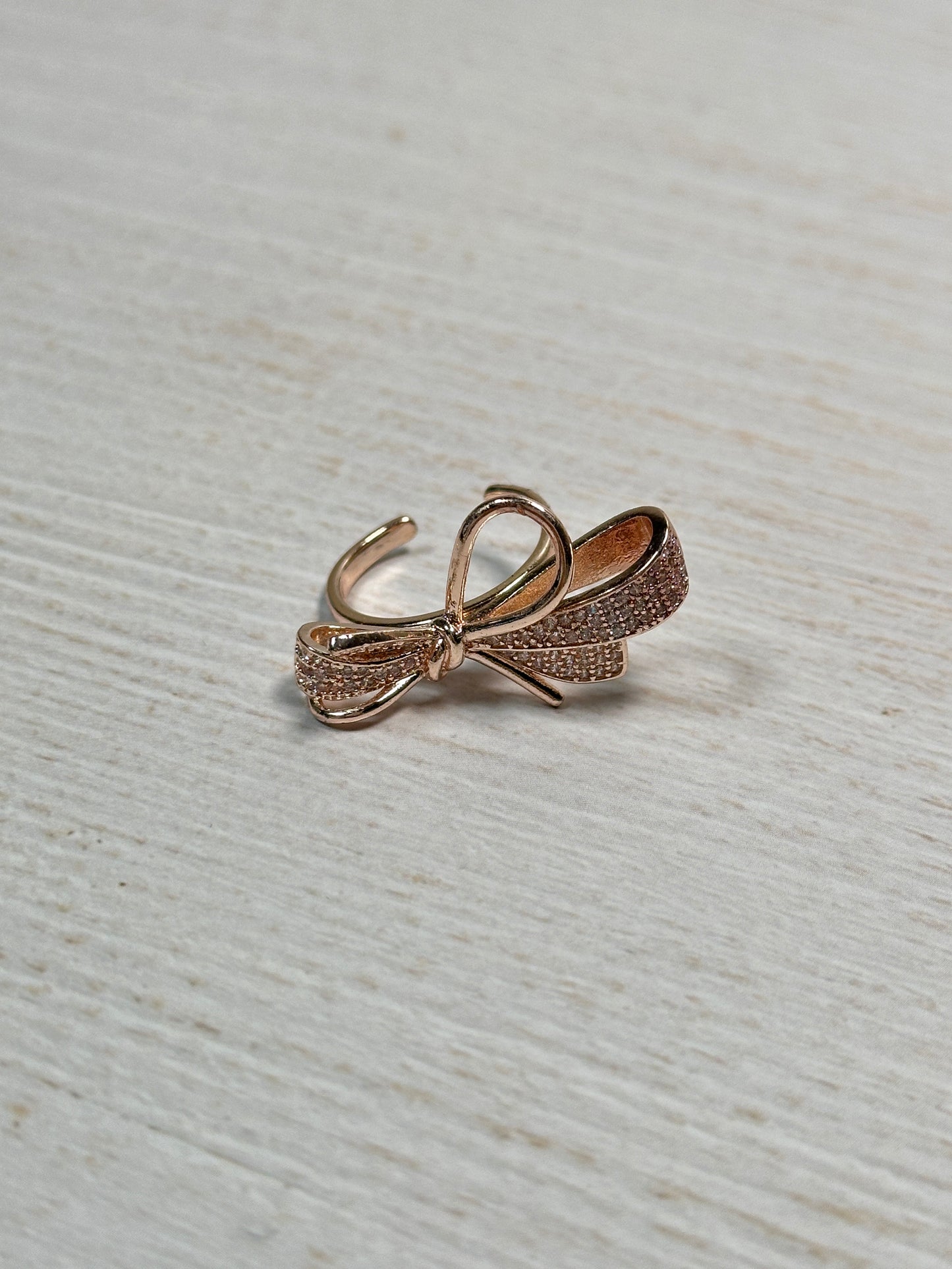 Unique Bow Adjustable Ring, Two Colors Available