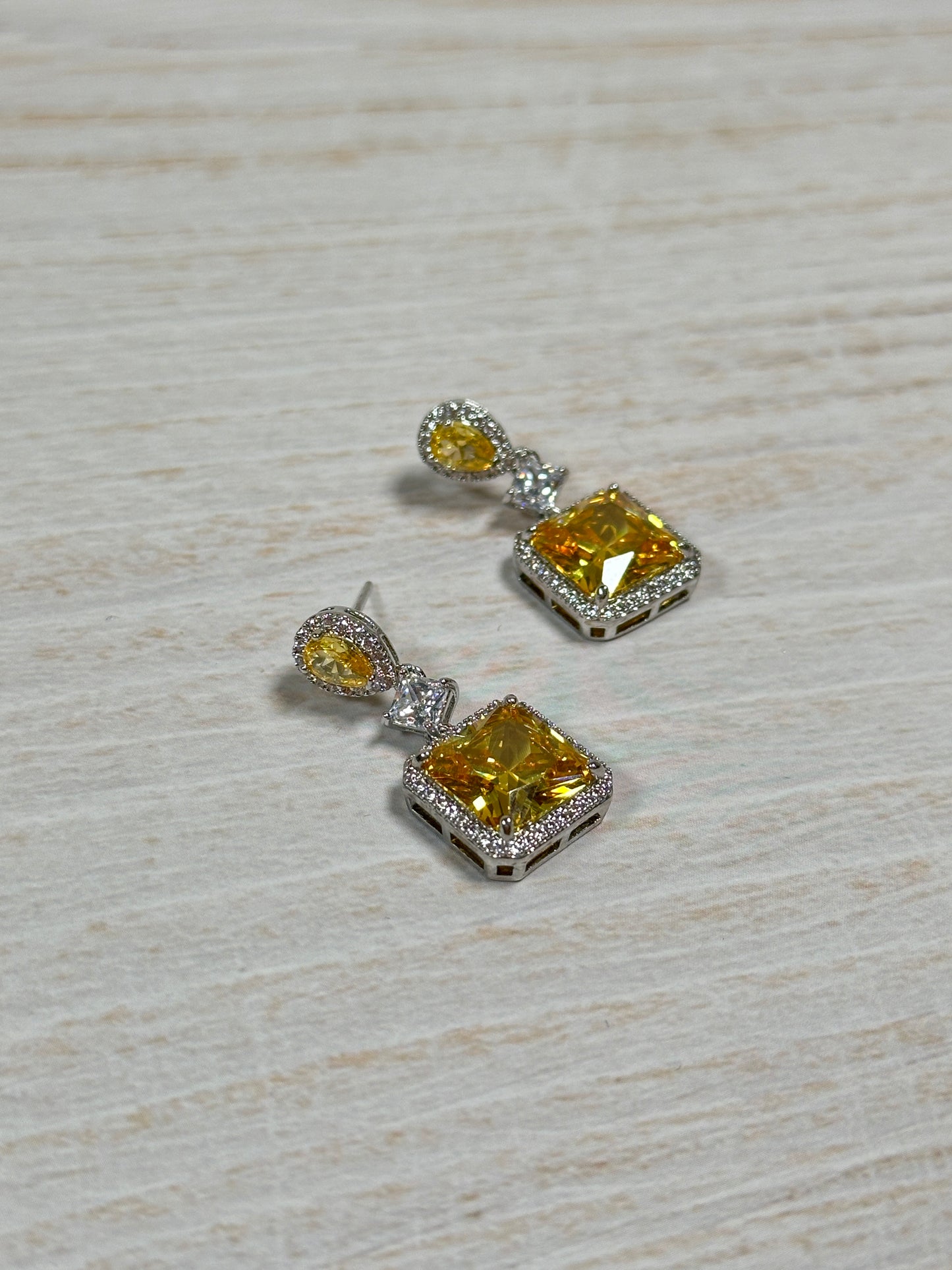 Cubic Zirconia Earring Stud