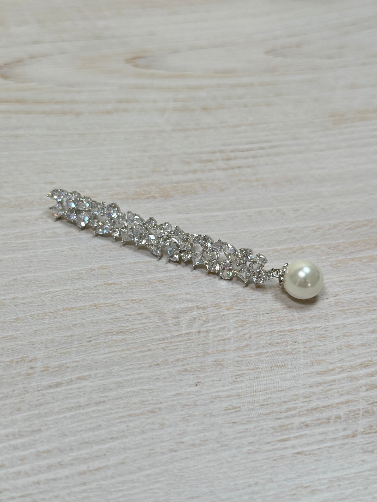 Cubic Zirconia Brooch