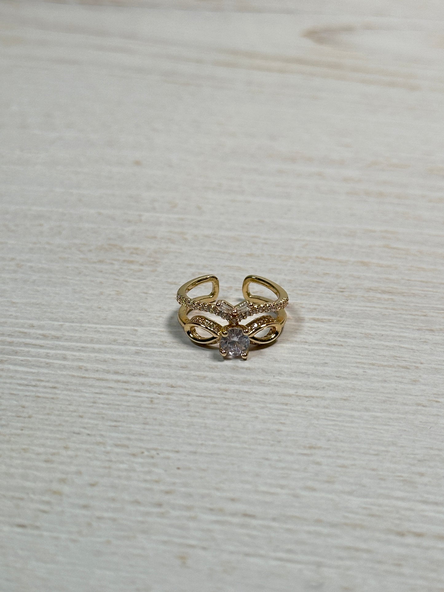 Stylish Bow Adjustable Ring