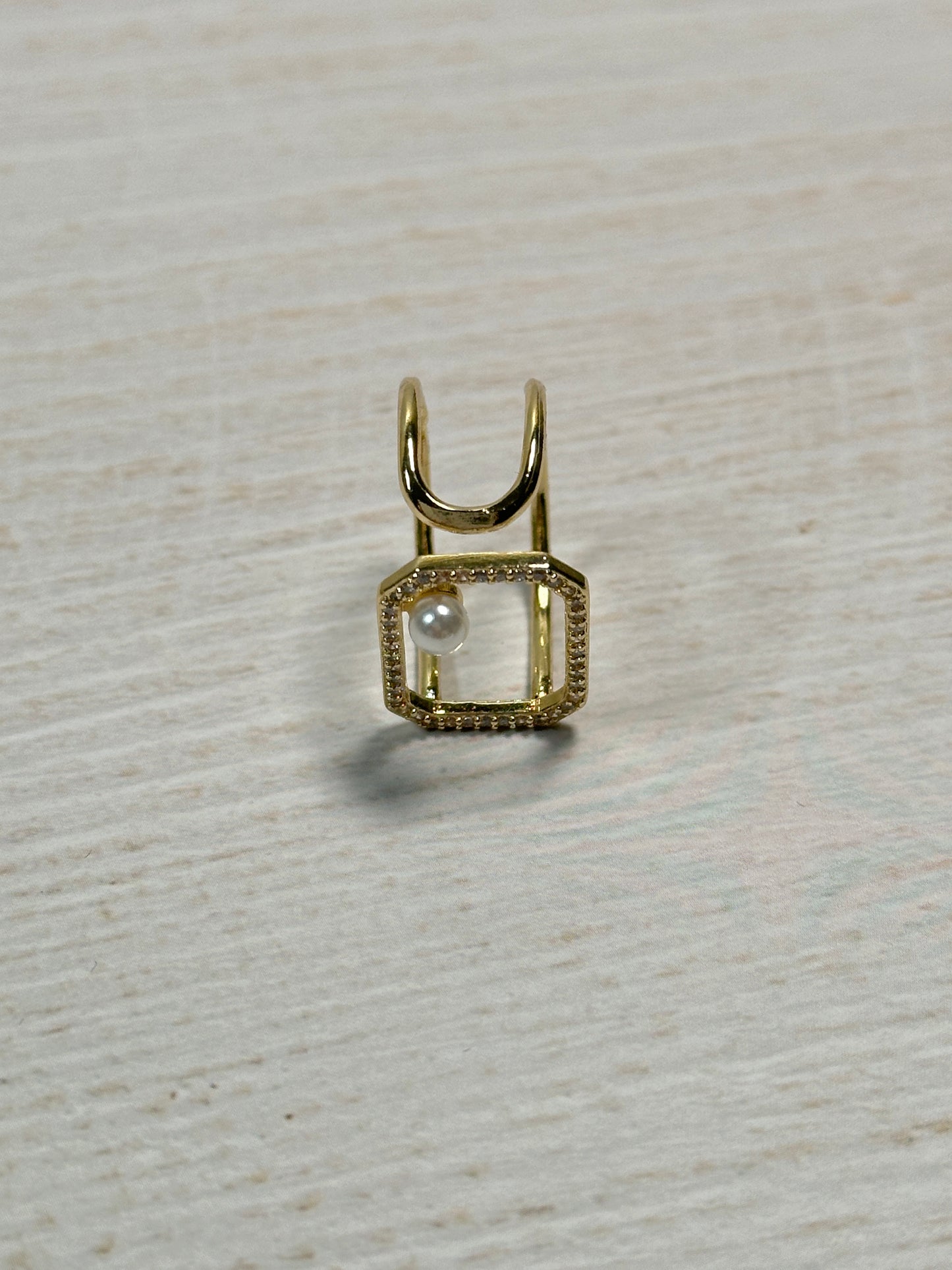 Stylish Adjustable Ring Geometry Shape