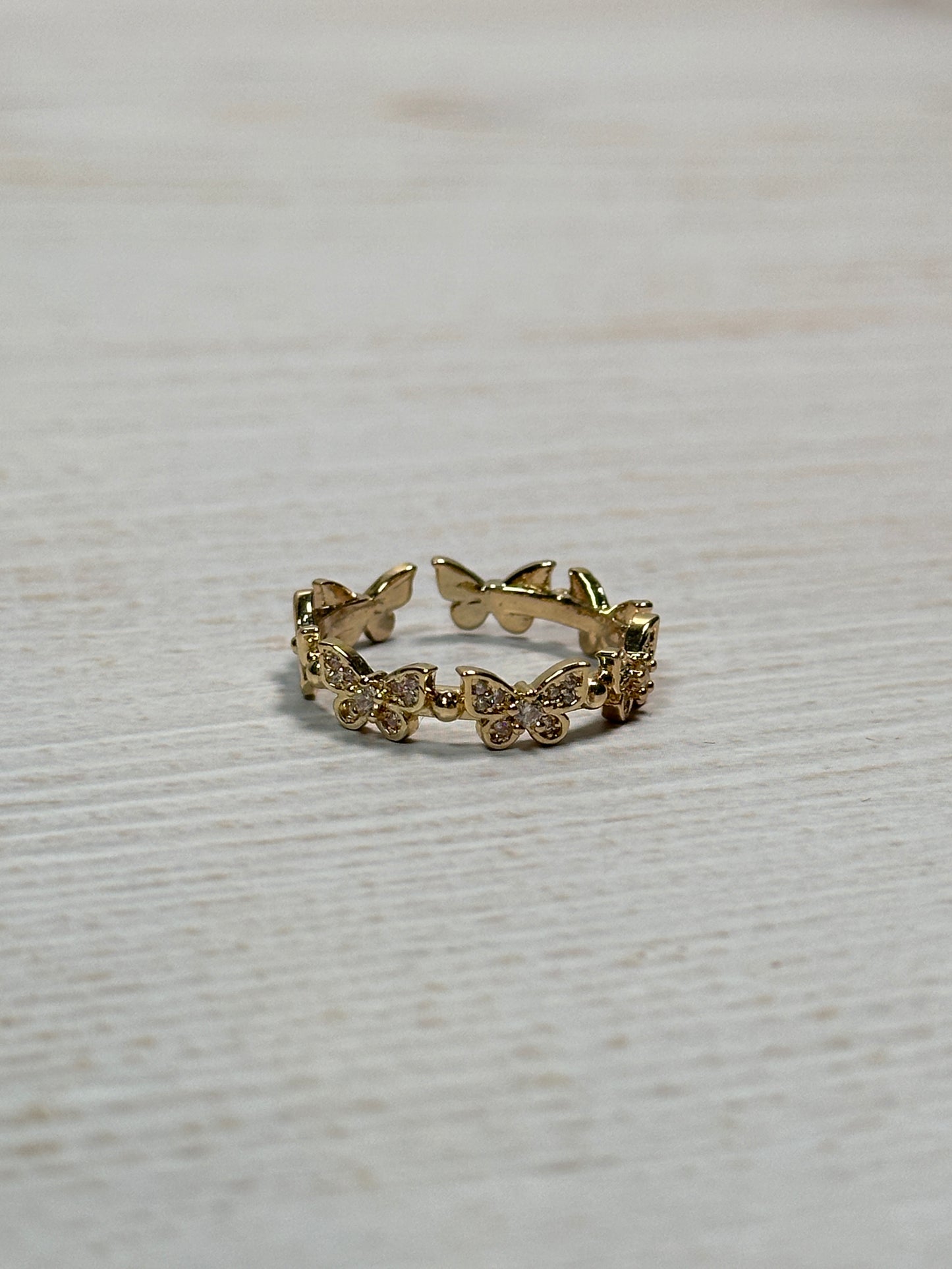 Butterfly Adjustable Ring