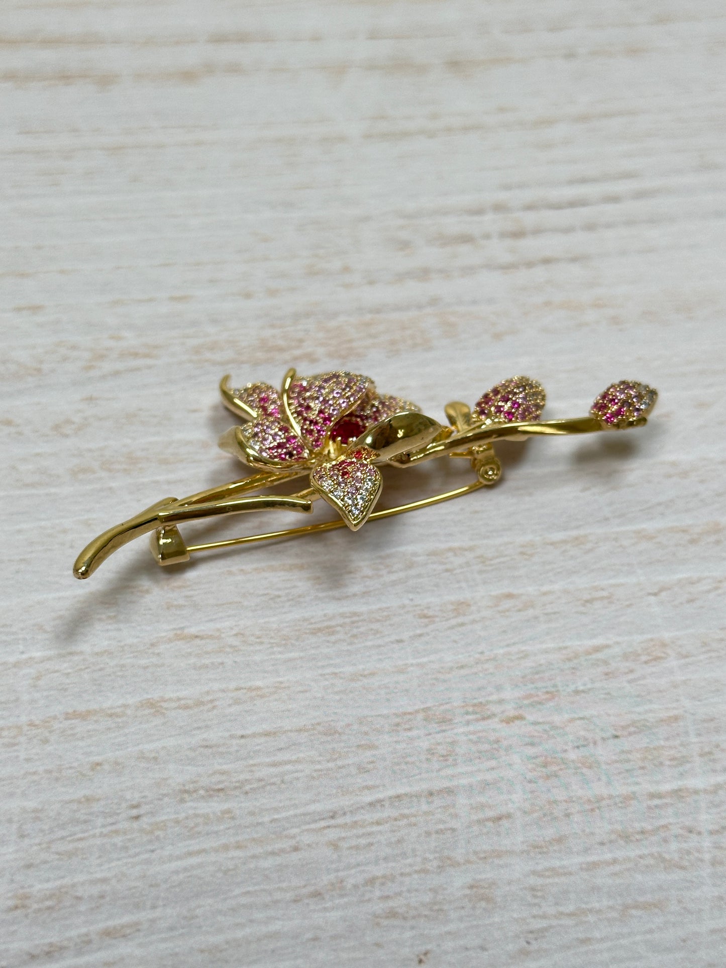 Lotus Flower Brooch