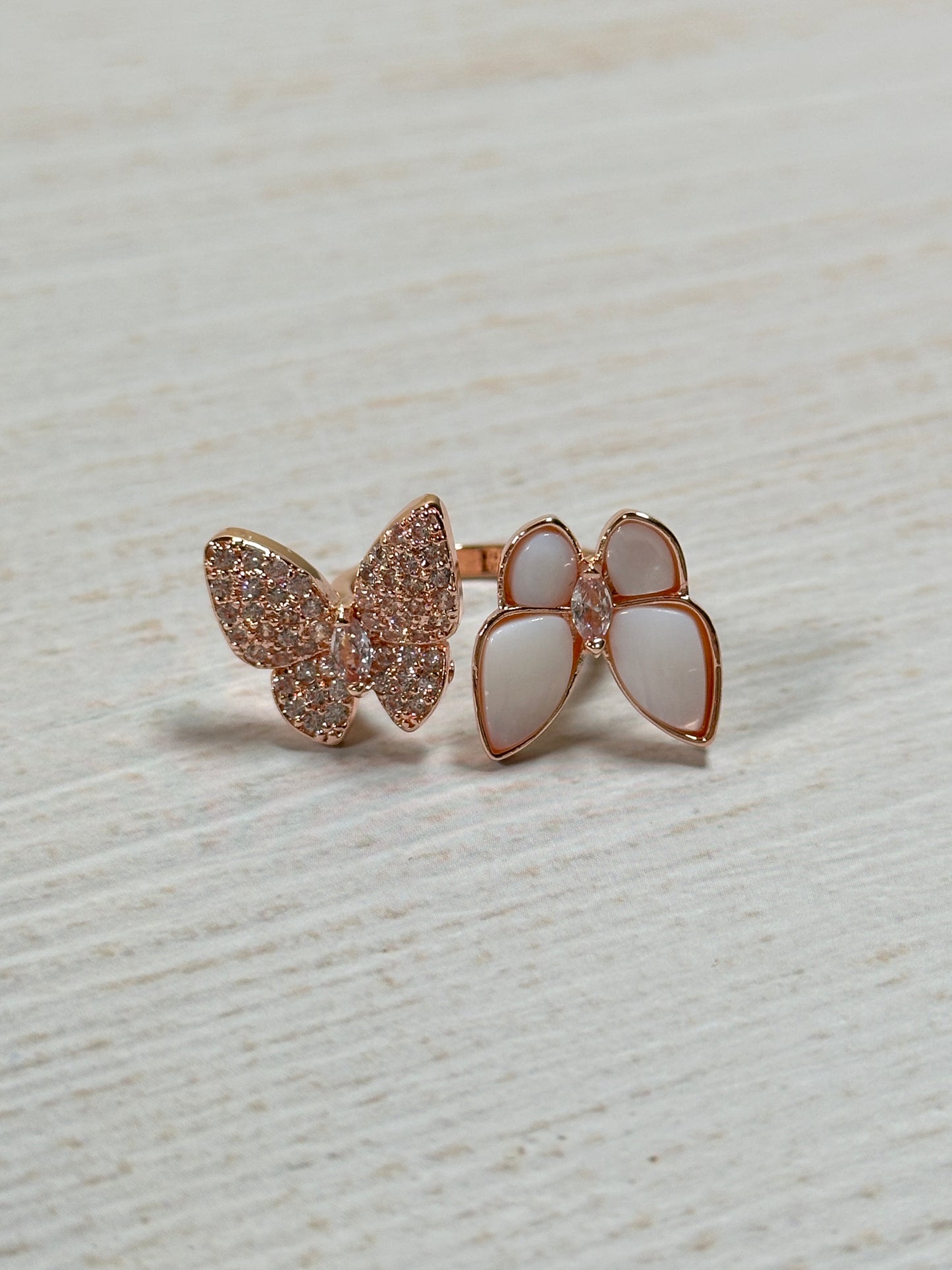 Butterfly Adjustable Ring