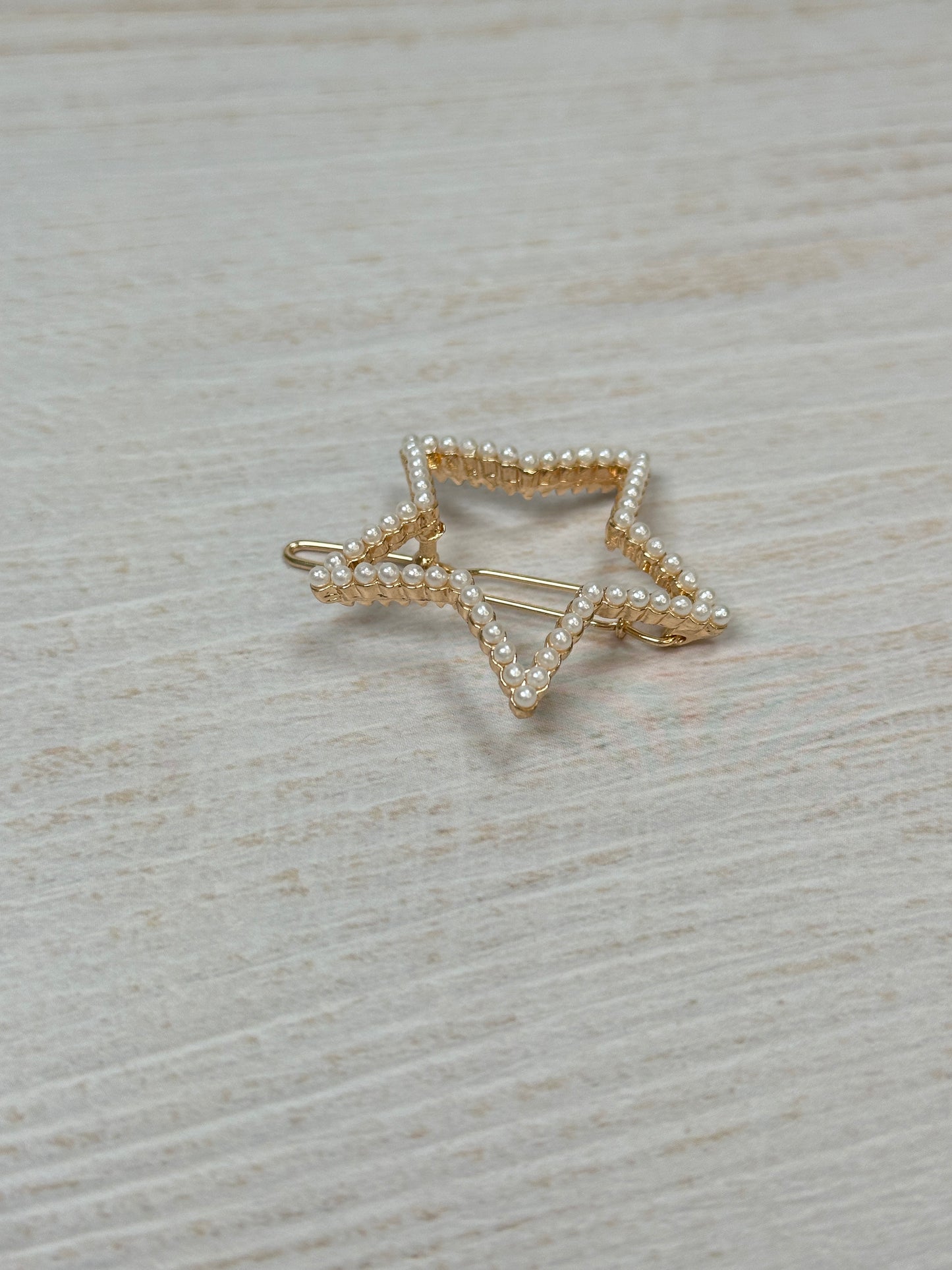 Star Pearl Hair Clip