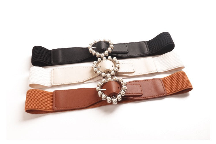 Stretch Heart Waist Belt, More Colors