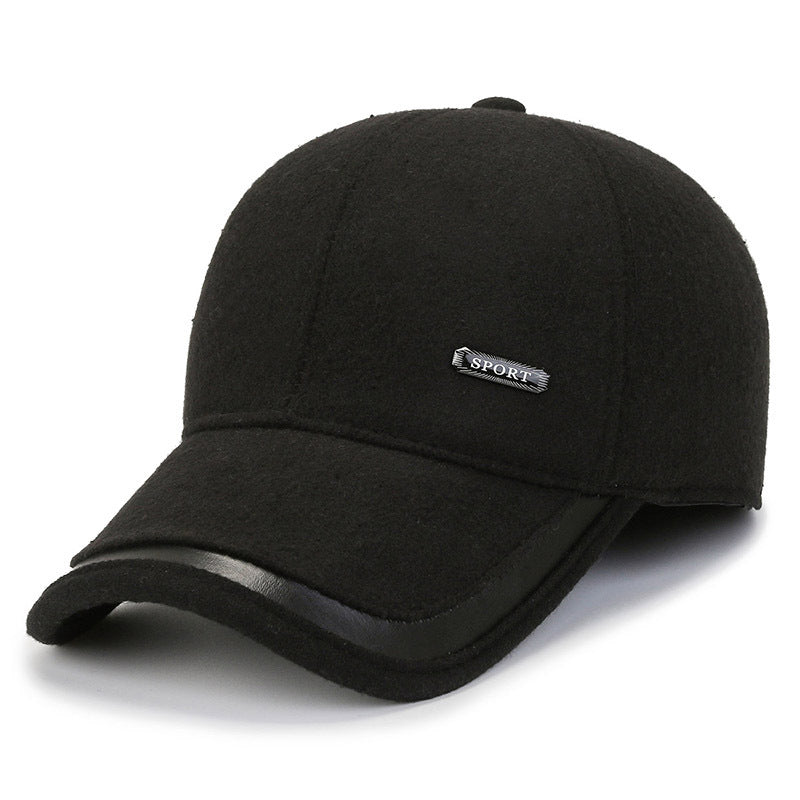 Men Baseball Cap, Black