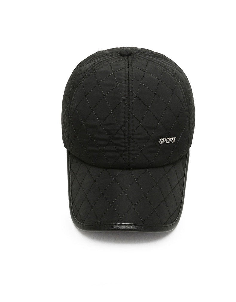 Men Baseball Cap, Black